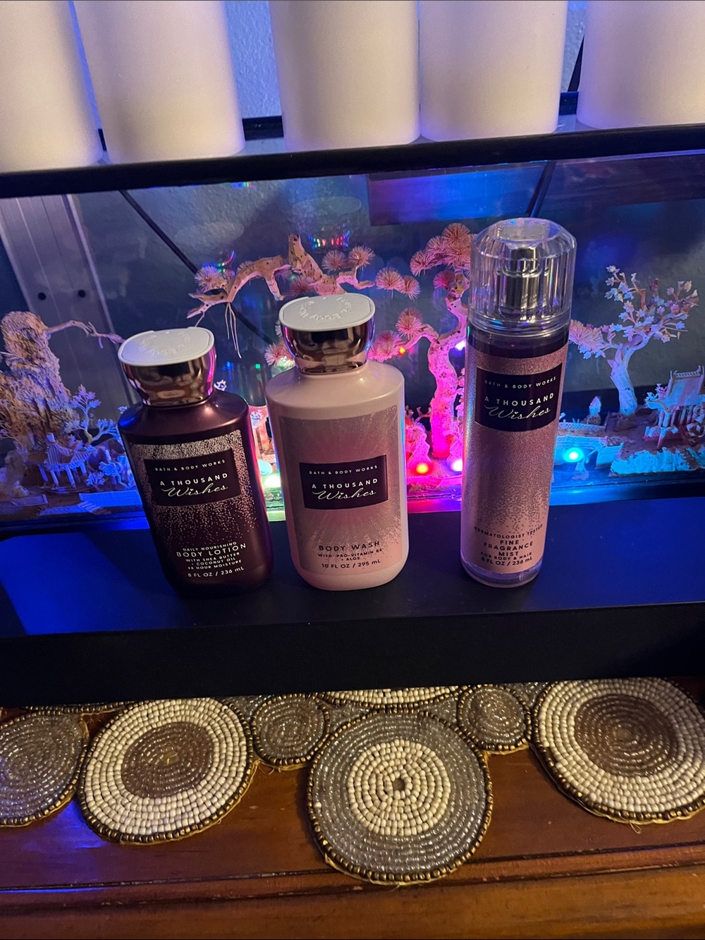 Bath & Body Works A Thousand Wishes Set - Pink & Rose Gold
